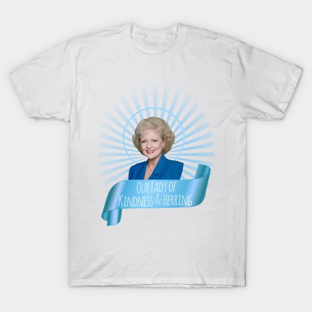 Our Lady of Kindness & Herring T-Shirt by Xanaduriffic